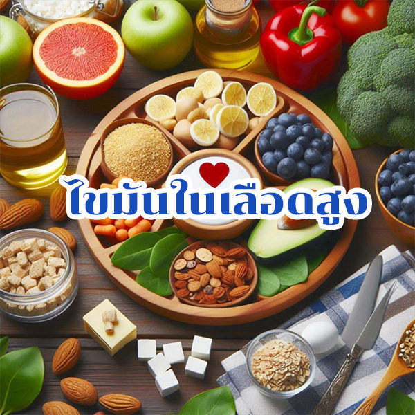 อาหารเพื่อสุขภาพ ลดไขมันในเลือด